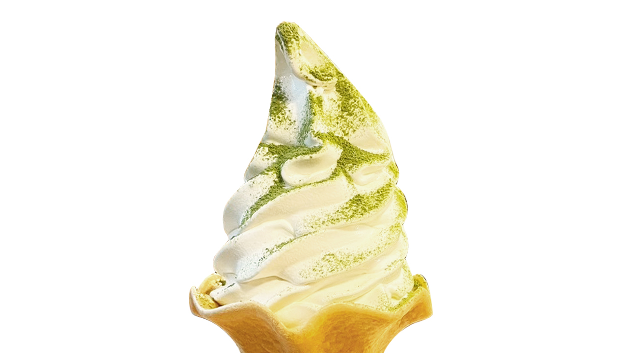 高知県吾川郡いの町/道の駅木の香/抹茶ソフトクリーム