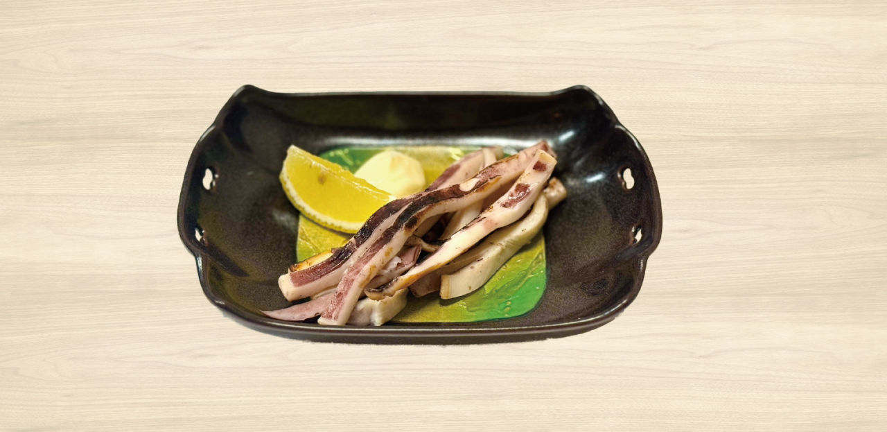 高知県吾川郡いの町/道の駅木の香/イカ焼き