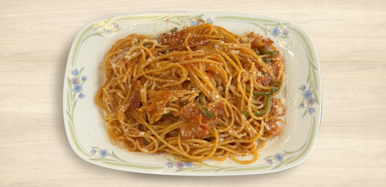 高知県吾川郡いの町/道の駅木の香/ナポリタン