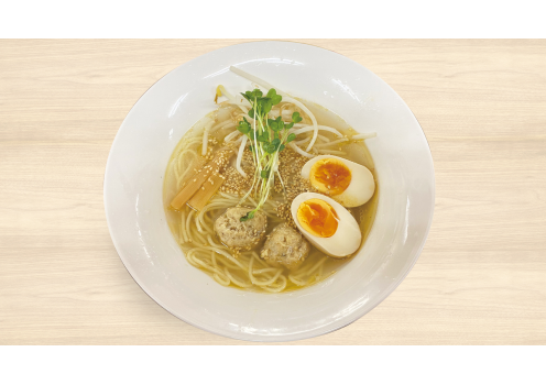 木の香きじ塩ラーメン（ゆずこしょう付き）